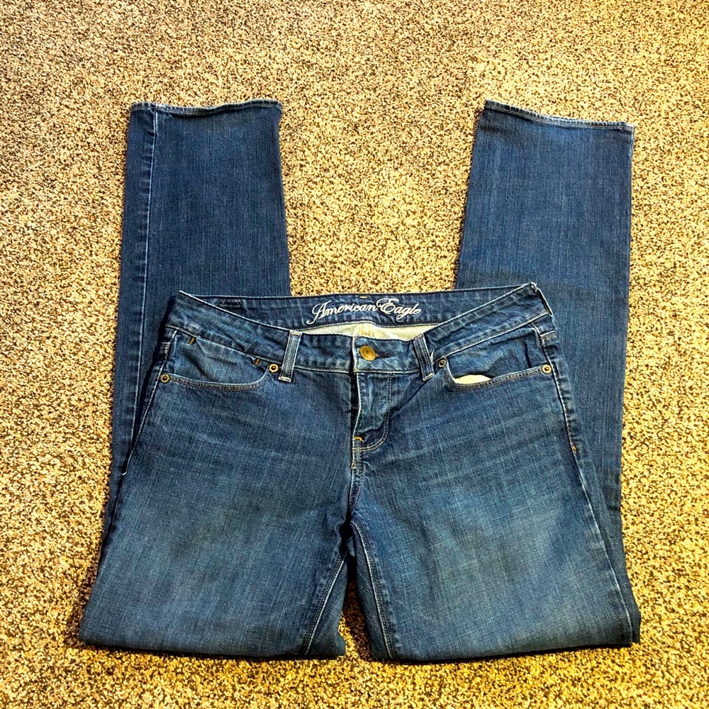 American Eagle 77 Straight Jeans Sz 6